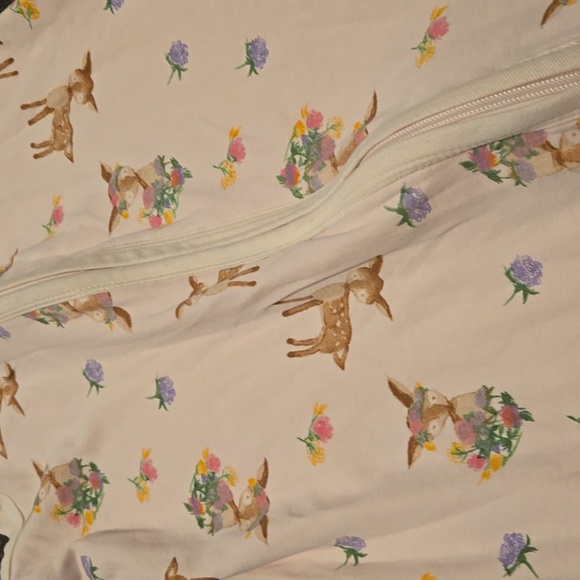 Burt's Bees sleep sack floral deer - Picture 2 of 4